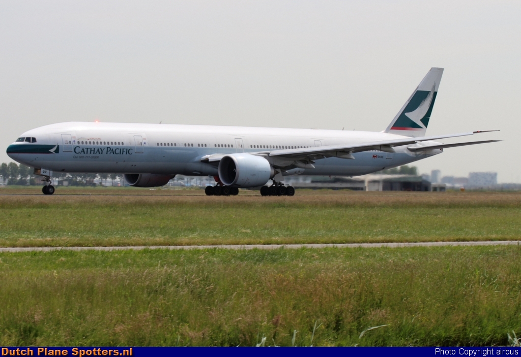 B-KQX Boeing 777-300 Cathay Pacific by airbus