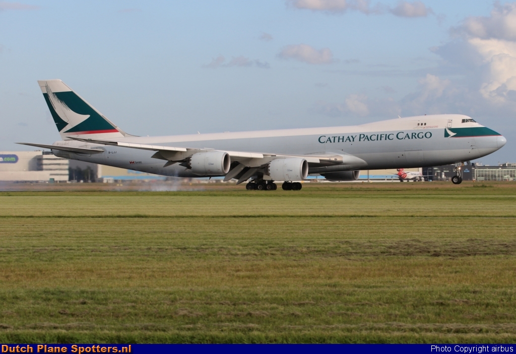 B-LJJ Boeing 747-8 Cathay Pacific Cargo by airbus