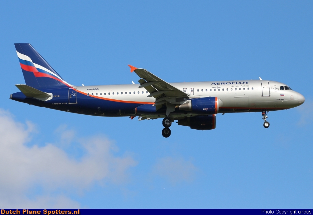 VQ-BBB Airbus A320 Aeroflot - Russian Airlines by airbus