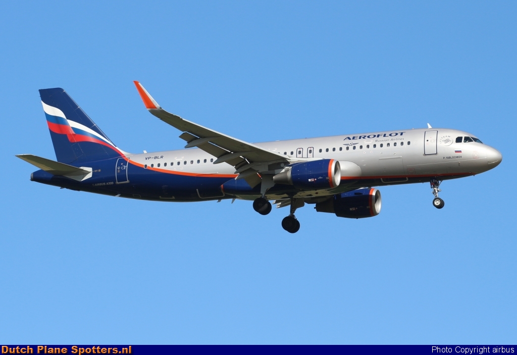 VP-BLR Airbus A320 Aeroflot - Russian Airlines by airbus