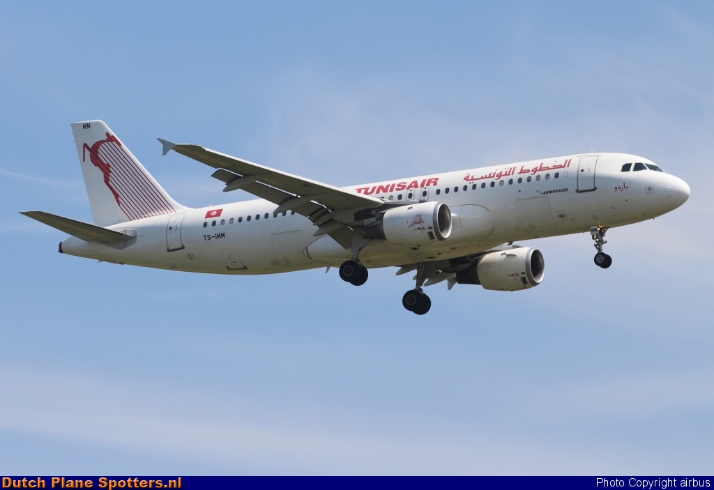 TS-IMM Airbus A320 Tunisair by airbus