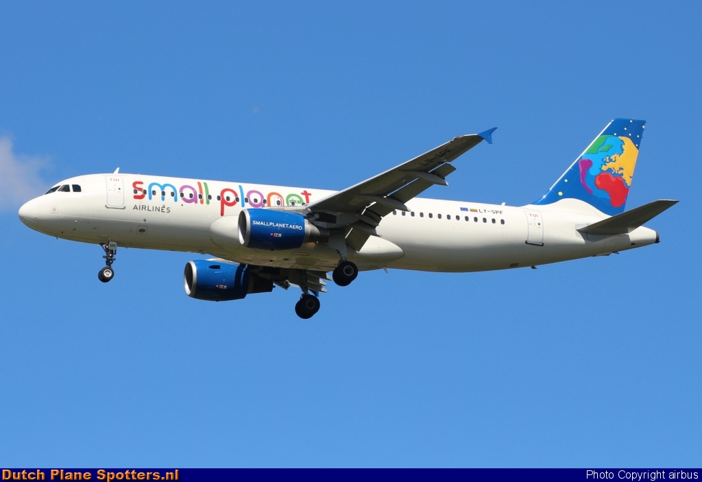 LY-SPF Airbus A320 Small Planet Airlines by airbus