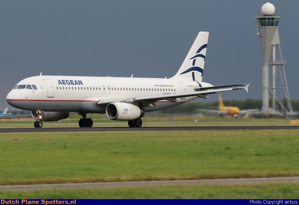 SX-DGL Airbus A320 Aegean Airlines by airbus