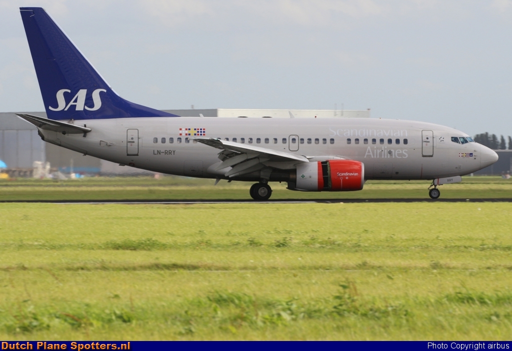 LN-RRY Boeing 737-600 SAS Scandinavian Airlines by airbus