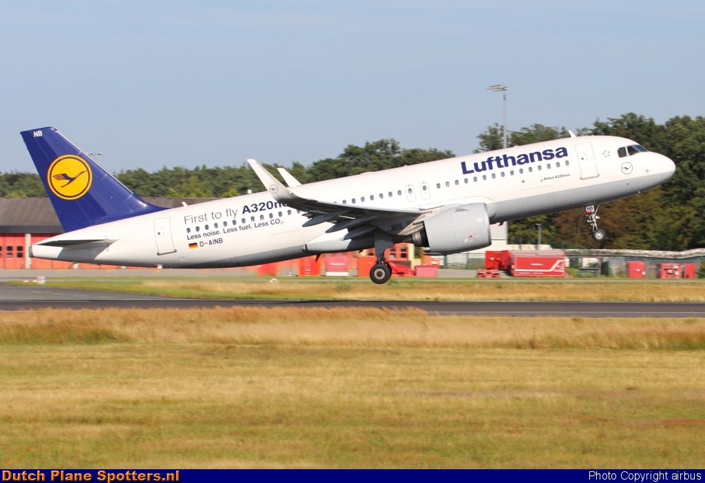 D-AINB Airbus A320neo Lufthansa by airbus
