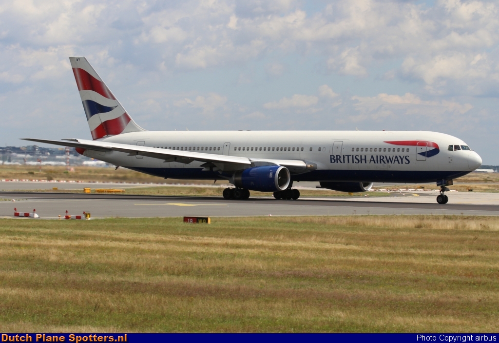 G-BNWY Boeing 767-300 British Airways by airbus