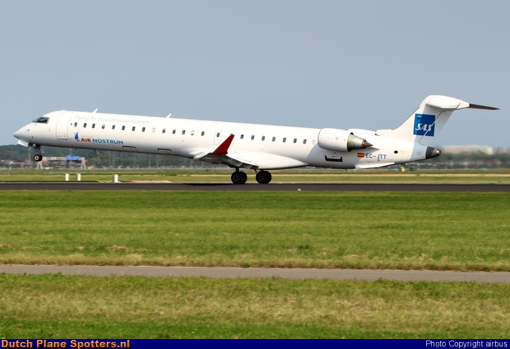 EC-JTT Bombardier Canadair CRJ900 Air Nostrum (SAS Scandinavian Airlines) by airbus