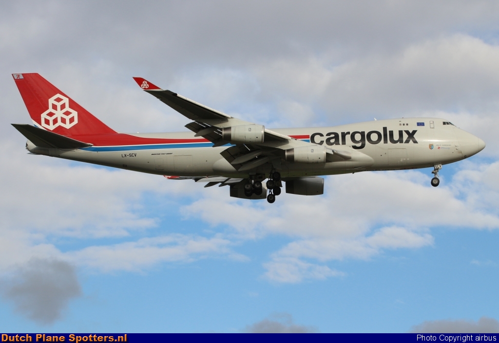 LX-SCV Boeing 747-400 Cargolux by airbus