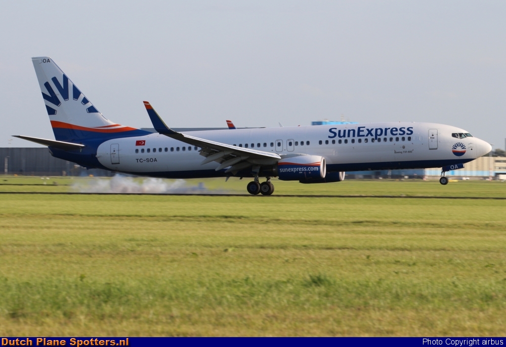 TC-SOA Boeing 737-800 SunExpress by airbus