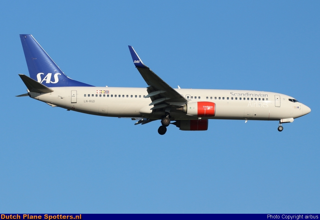 LN-RGD Boeing 737-800 SAS Scandinavian Airlines by airbus