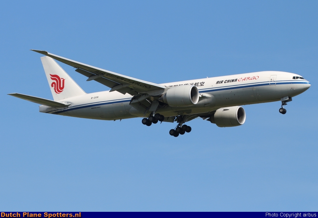 B-2091 Boeing 777-F Air China Cargo by airbus