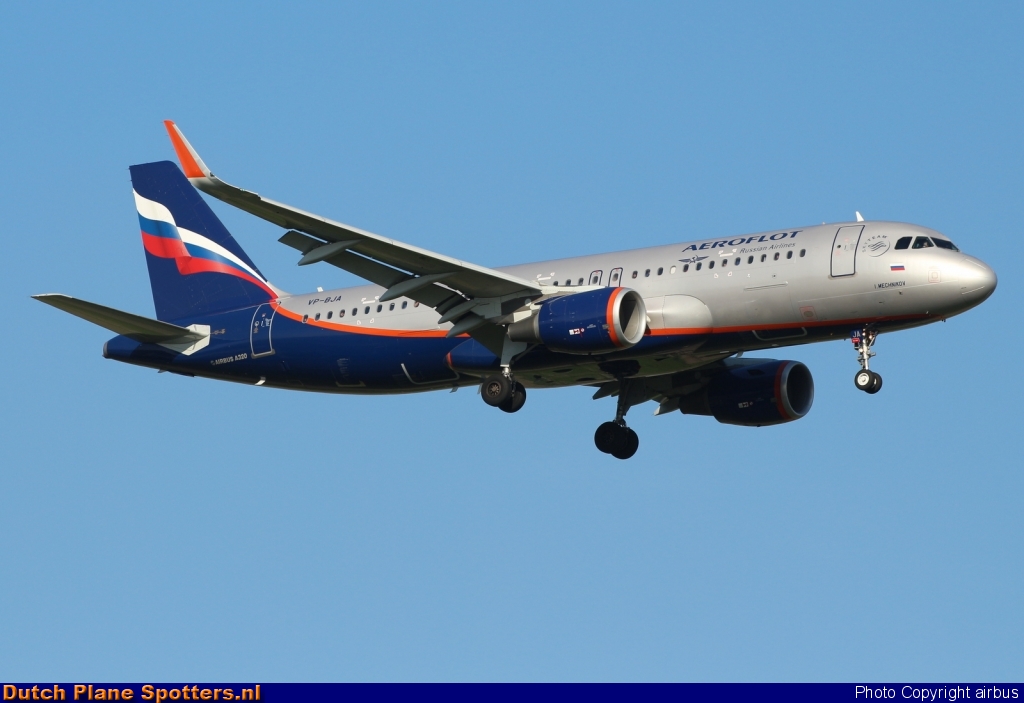 VP-BJA Airbus A320 Aeroflot - Russian Airlines by airbus