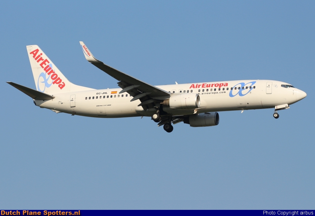 EC-JHL Boeing 737-800 Air Europa by airbus