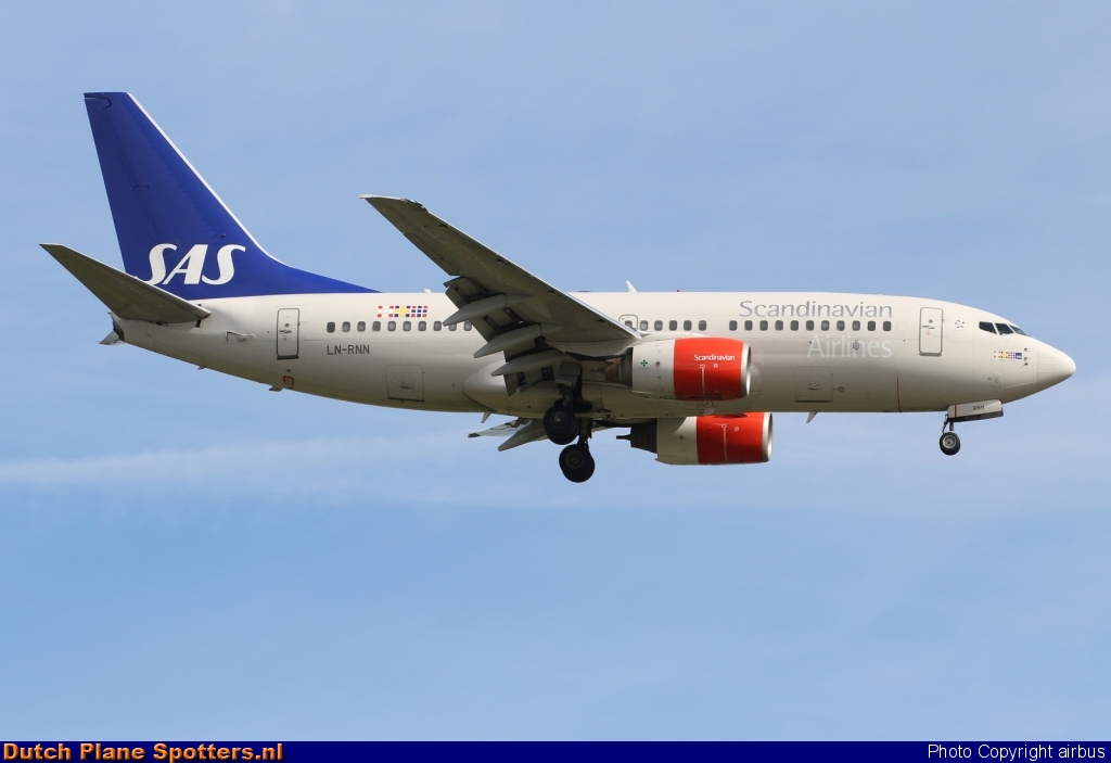 LN-RNN Boeing 737-700 SAS Scandinavian Airlines by airbus