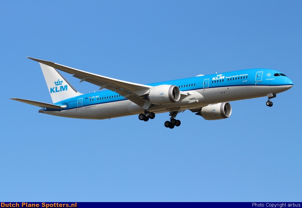 PH-BHI Boeing 787-9 Dreamliner KLM Royal Dutch Airlines by airbus