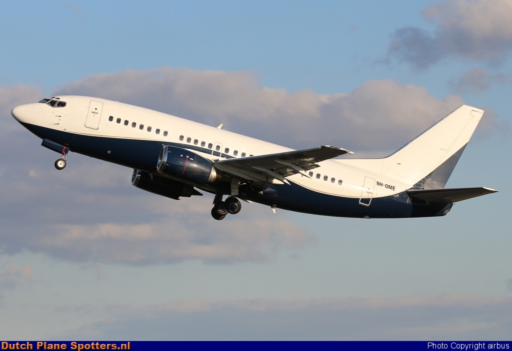 9M-OME Boeing 737-500 Air X Charter by airbus