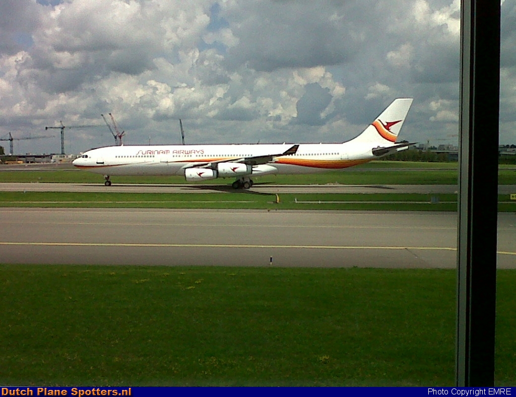 PZ-TCP Airbus A340-300 Surinam Airways by EMRE