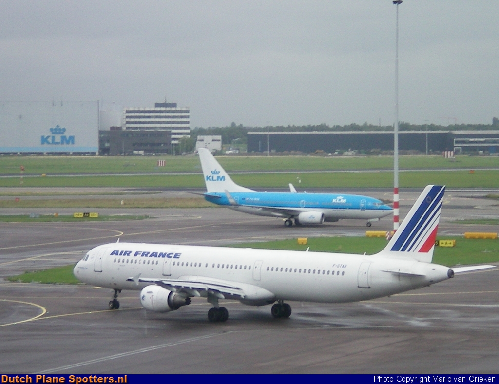 F-GTAR Airbus A321 Air France by MariovG