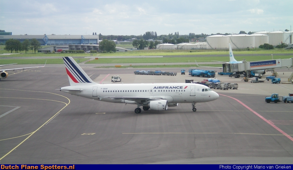 F-GRXF Airbus A319 Air France by MariovG