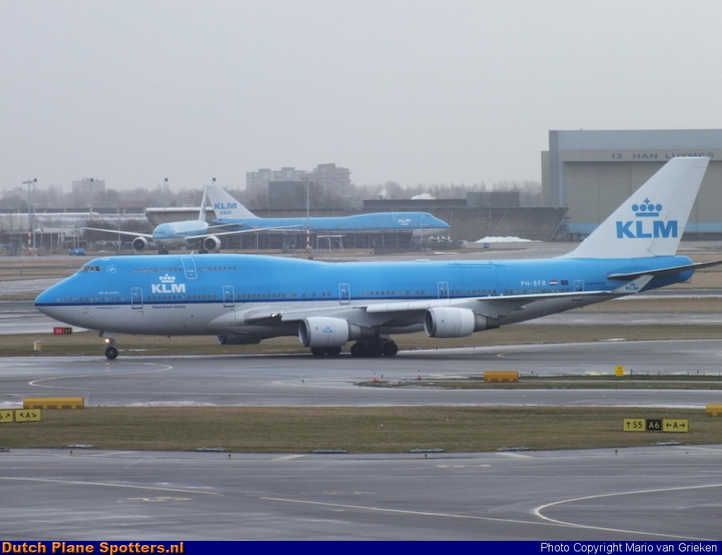 PH-BFR Boeing 747-400 KLM Royal Dutch Airlines by MariovG