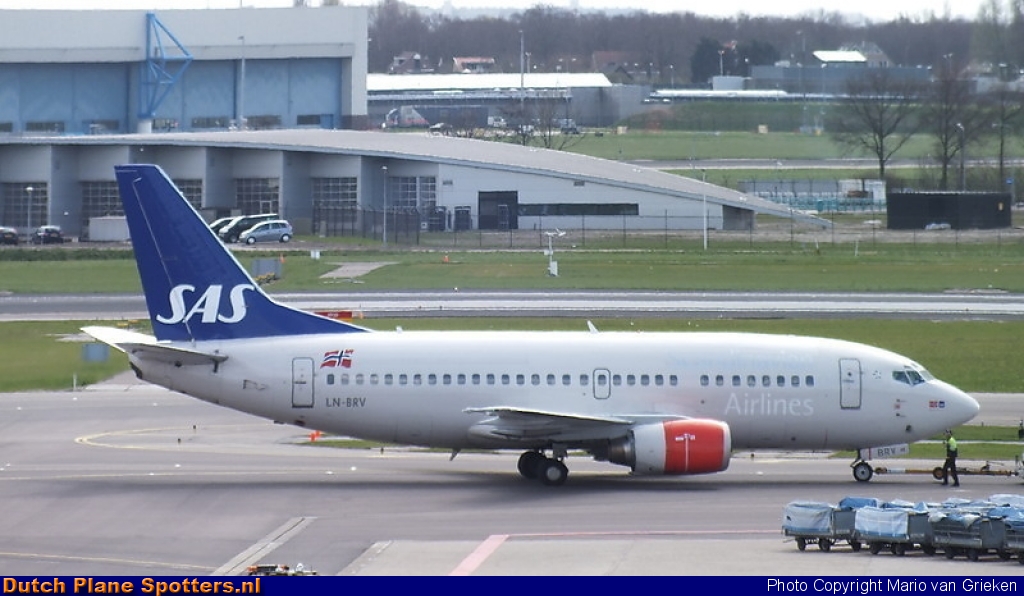 LN-BRV Boeing 737-500 SAS Norge by MariovG