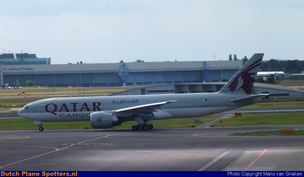 A7-BFD Boeing 777-F Qatar Airways Cargo by MariovG
