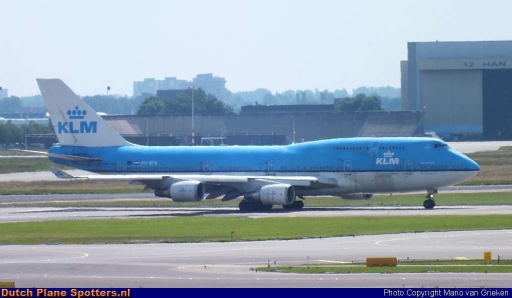 PH-BFB Boeing 747-400 KLM Royal Dutch Airlines by MariovG