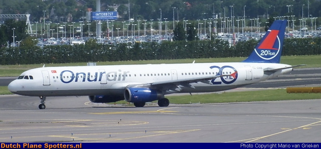 TC-ONS Airbus A321 Onur Air by MariovG