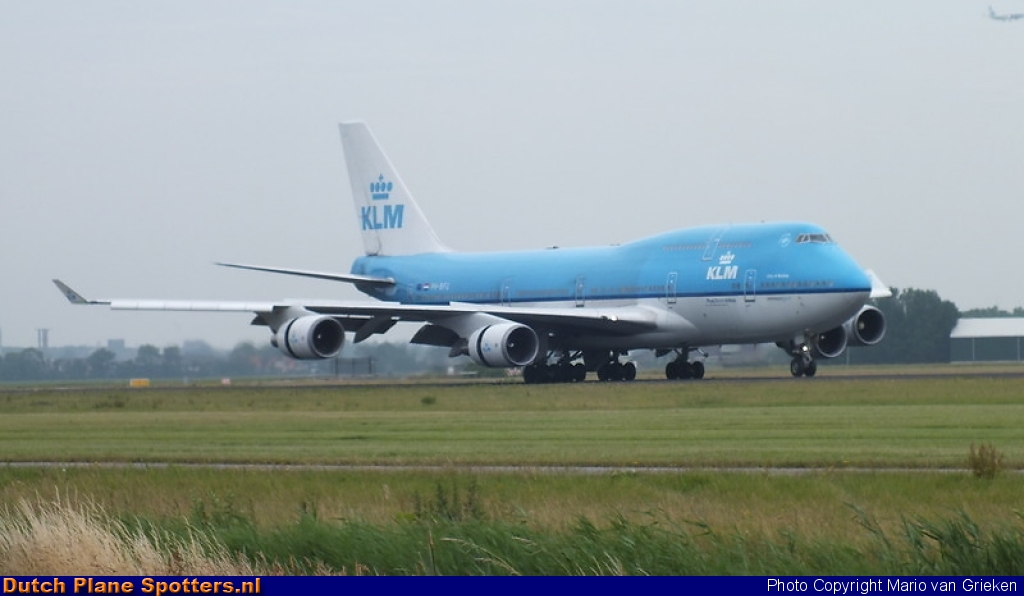 PH-BFU Boeing 747-400 KLM Royal Dutch Airlines by MariovG