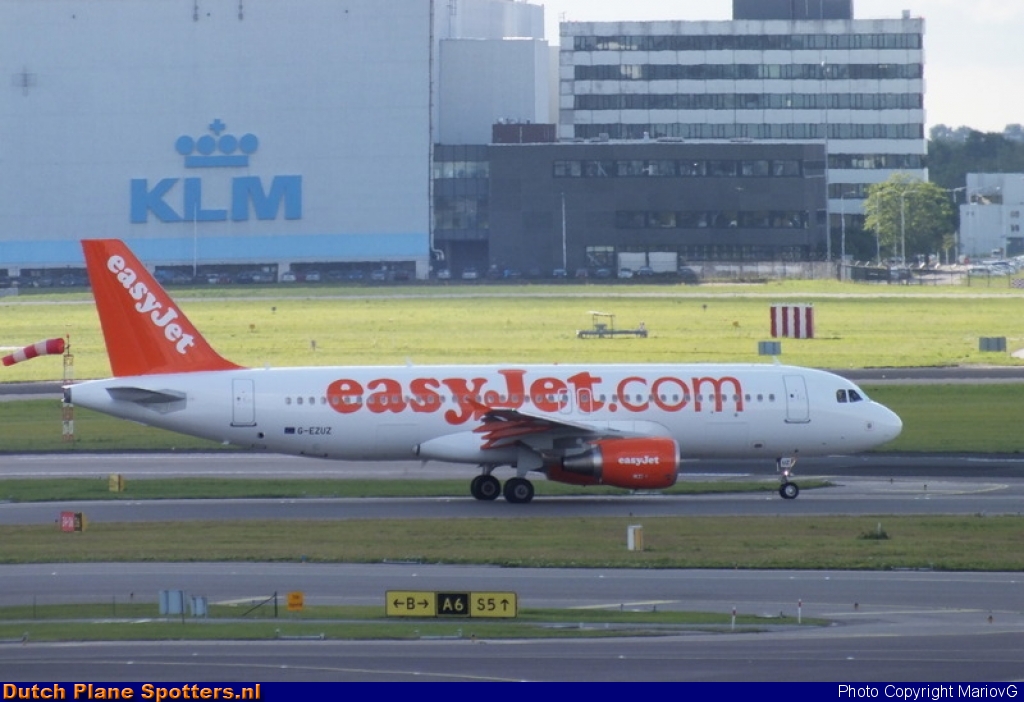 G-EZUZ Airbus A320 easyJet by MariovG