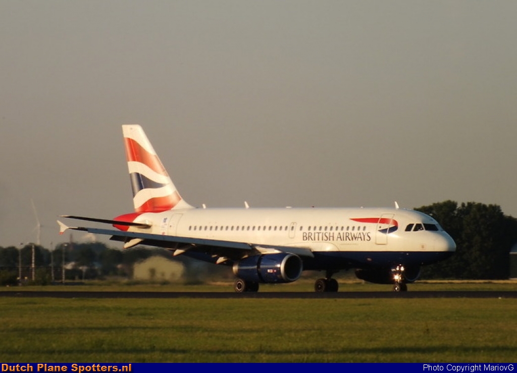 G-EUPV Airbus A319 British Airways by MariovG