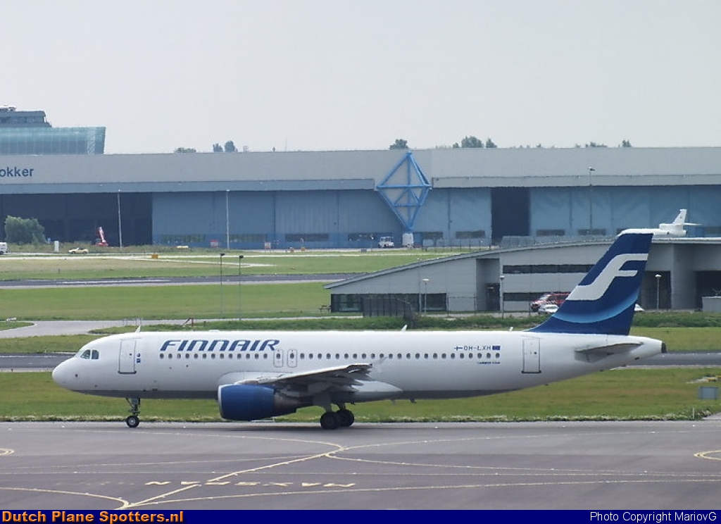 OH-LXH Airbus A320 Finnair by MariovG