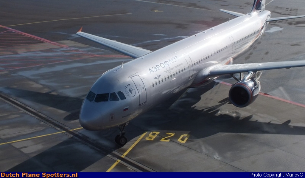 VP-BWO Airbus A321 Aeroflot - Russian Airlines by MariovG