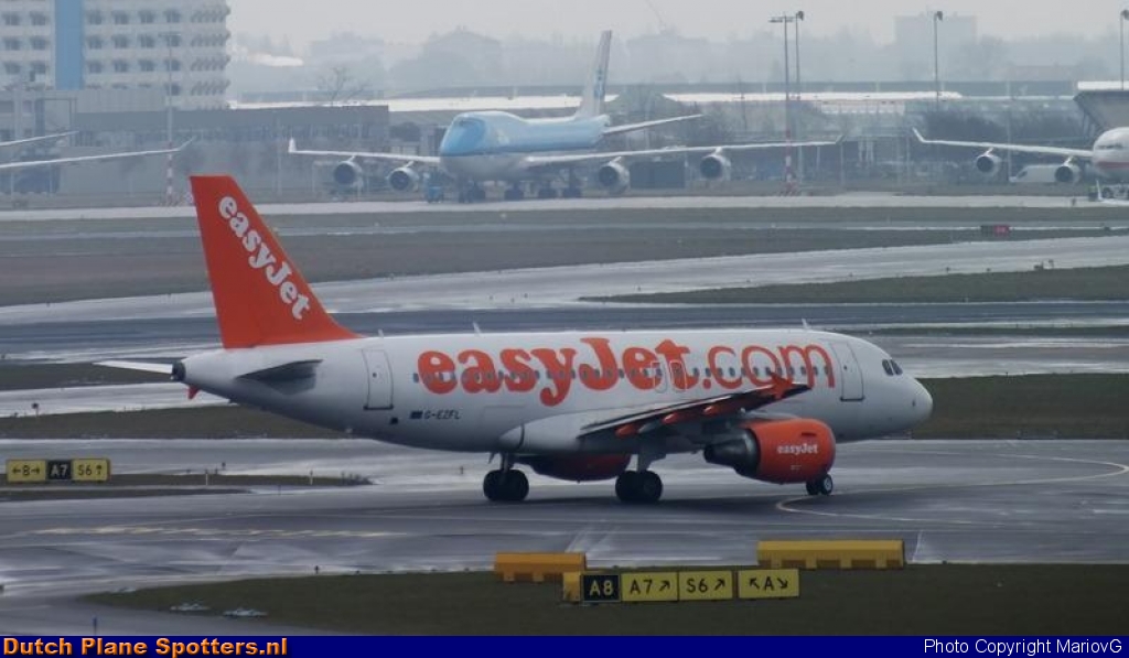 G-EZFL Airbus A319 easyJet by MariovG