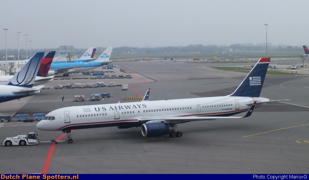 N206UW Boeing 757-200 US Airways by MariovG