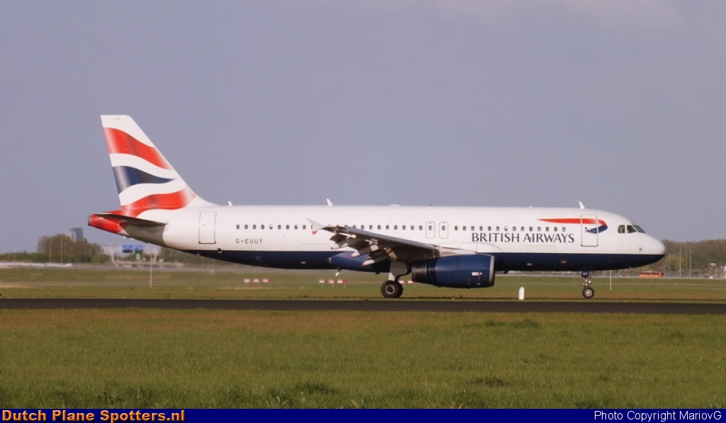 G-EUUY Airbus A320 British Airways by MariovG