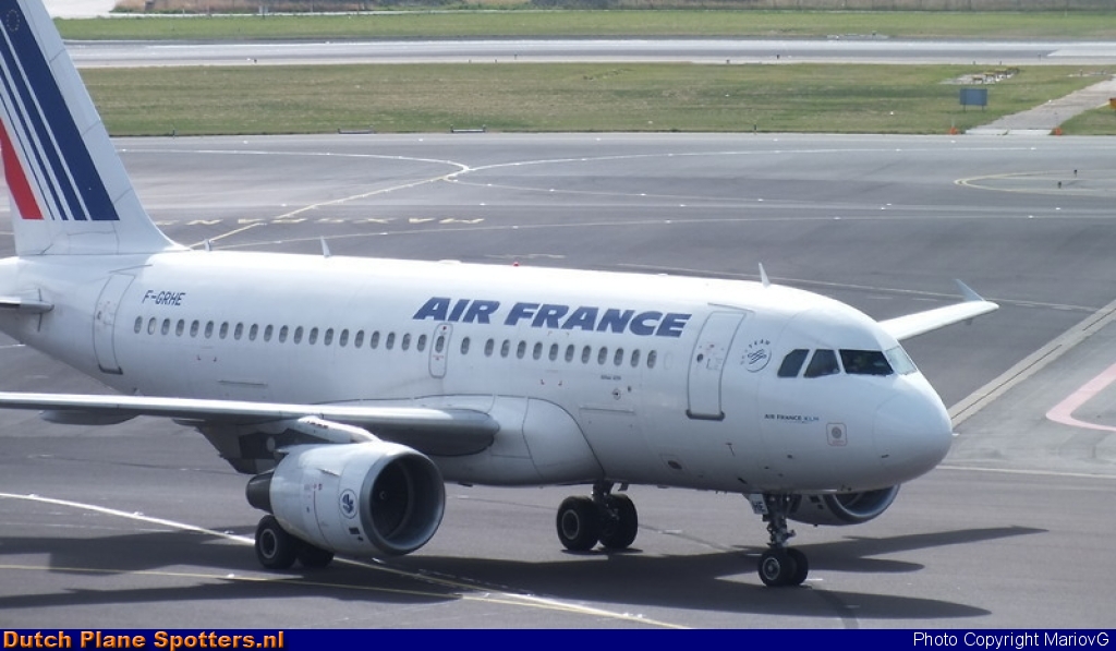 F-GRHE Airbus A319 Air France by MariovG