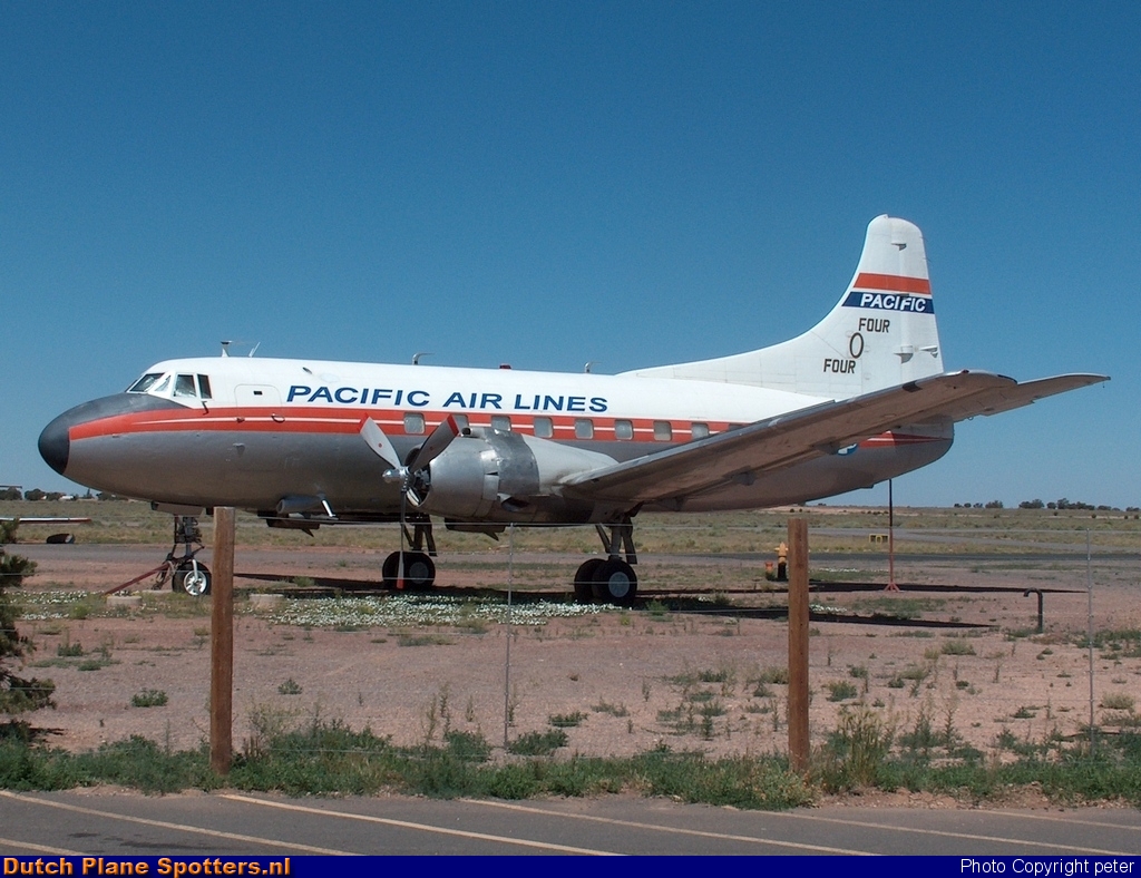 N636X Martin 404 Pacific Air Lines (Airliners of America) by peter