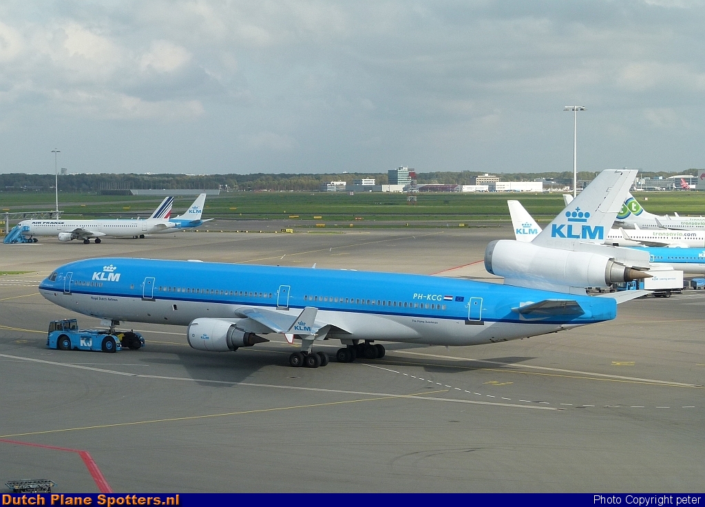 PH-KCG McDonnell Douglas MD-11 KLM Royal Dutch Airlines by peter