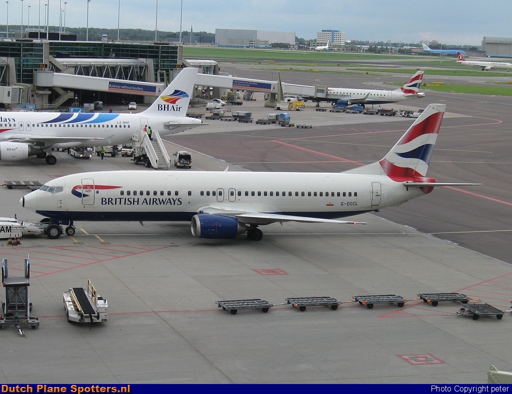 G-DOCL Boeing 737-400 British Airways by peter