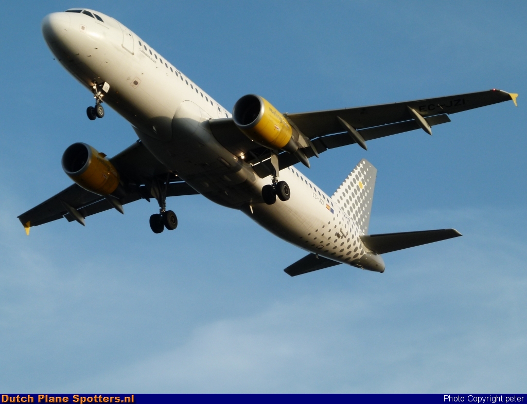 EC-JZI Airbus A320 Vueling.com by peter