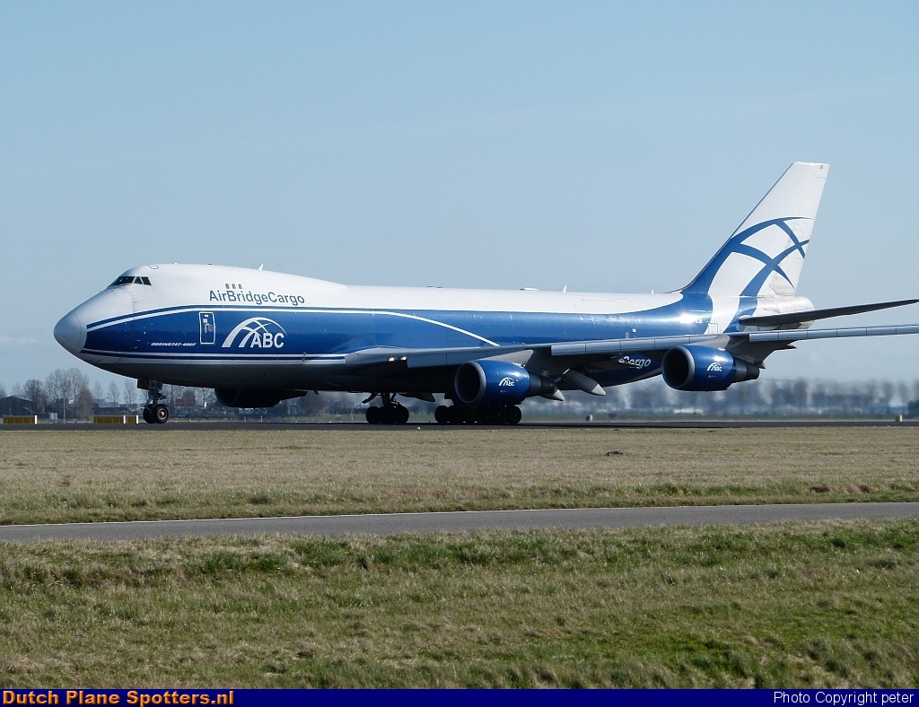 VQ-BJB Boeing 747-400 AirBridgeCargo by peter
