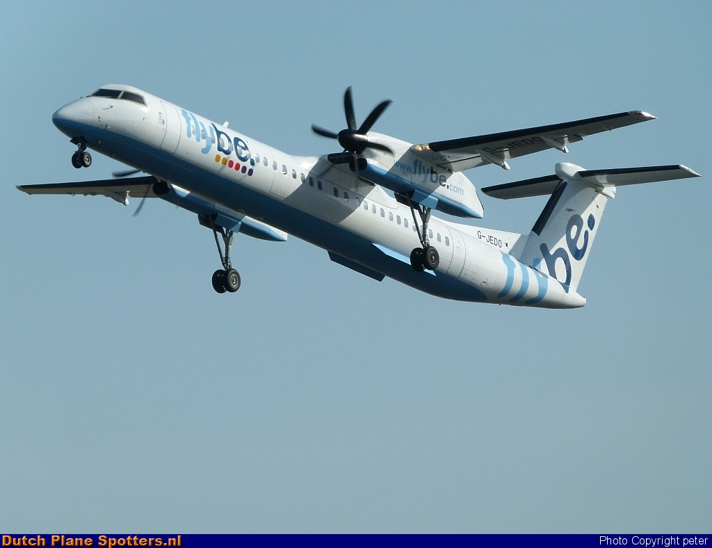 G-JEDO Bombardier Dash 8-Q400 Flybe by peter