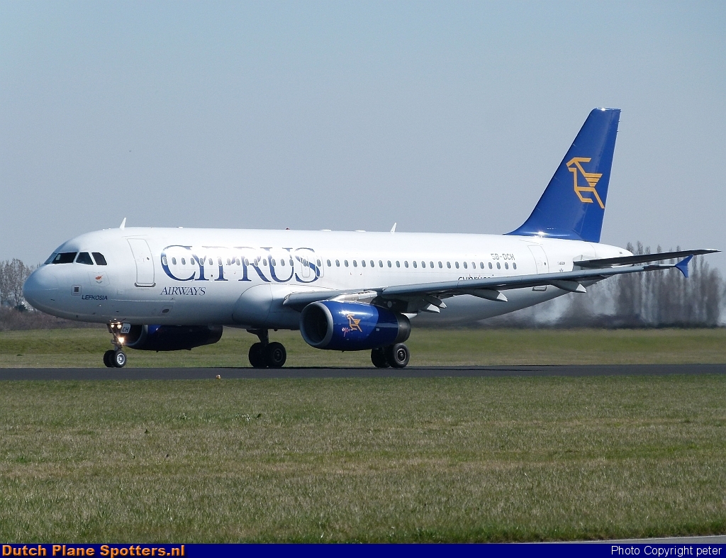 5B-DCH Airbus A320 Cyprus Airways by peter
