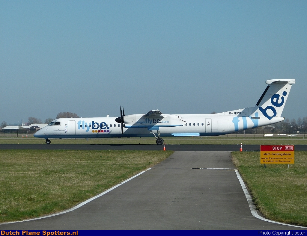 G-JECR Bombardier Dash 8-Q400 Flybe by peter