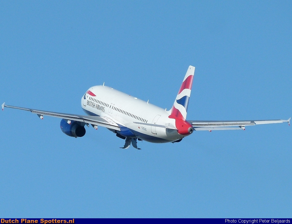 G-EUUE Airbus A320 British Airways by peter