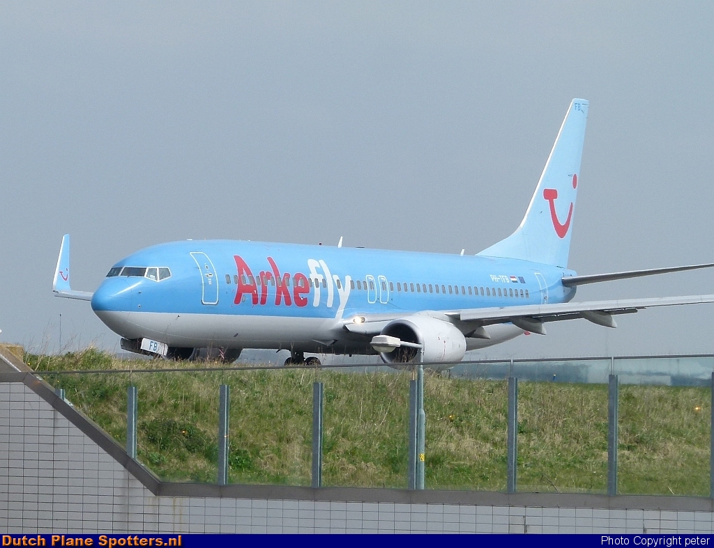 PH-TFB Boeing 737-800 ArkeFly by peter