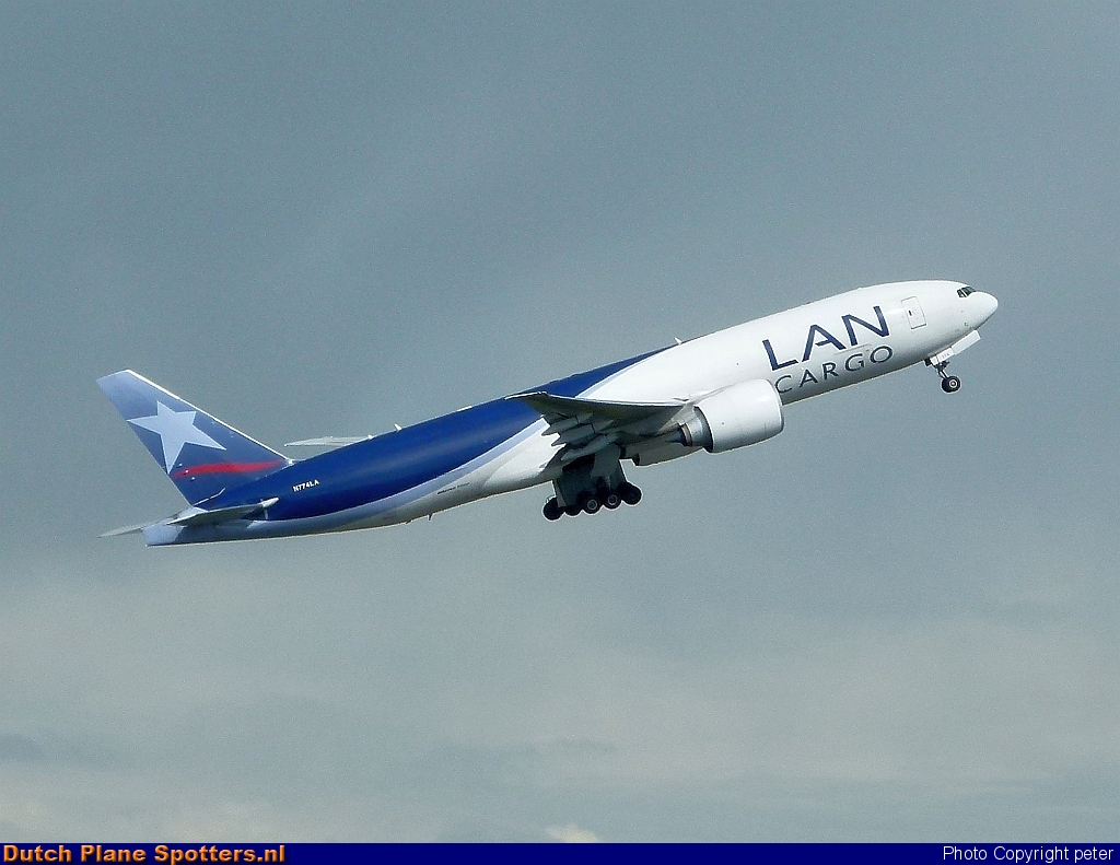 N774LA Boeing 777-F LAN Cargo by peter