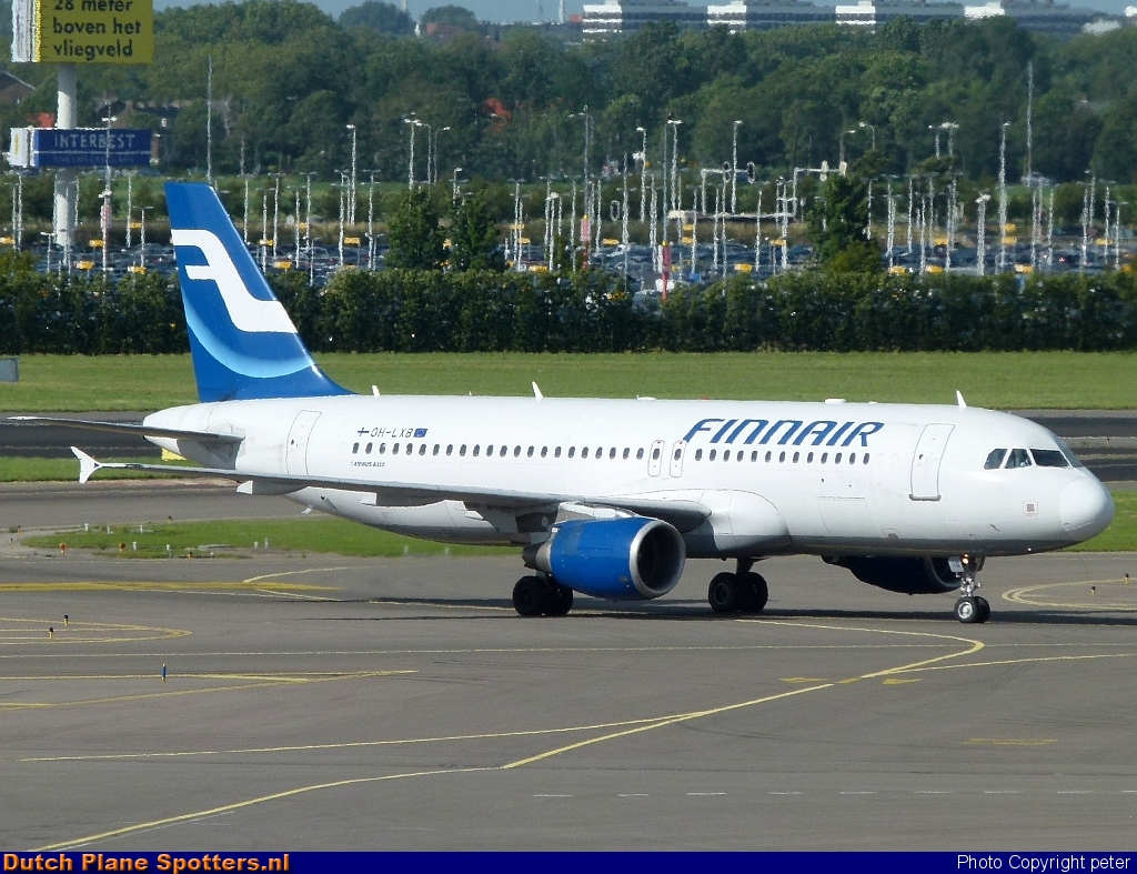 OH-LXB Airbus A320 Finnair by peter