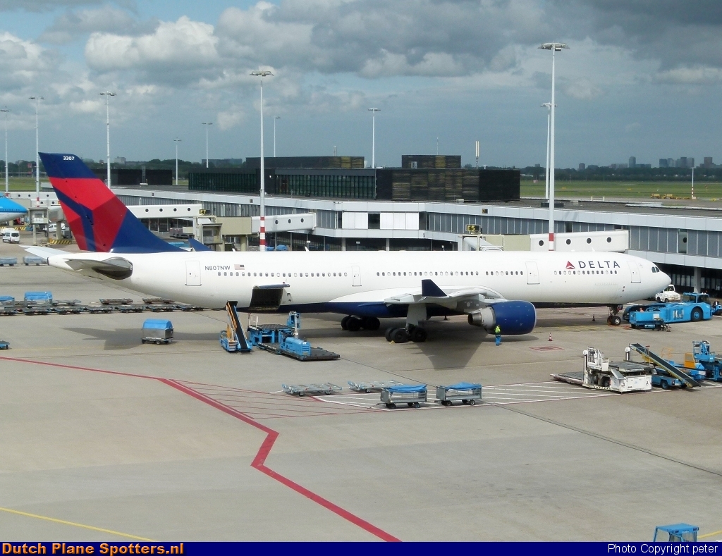 N807NW Airbus A330-300 Delta Airlines by peter
